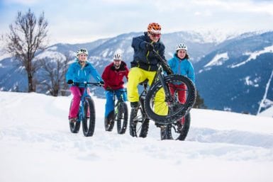 Actionsport im Winterurlaub in Flachau, Salzburger Land