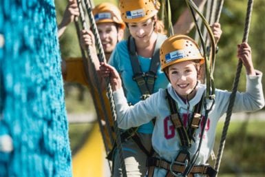 Abenteuersport im Sommerurlaub in Flachau