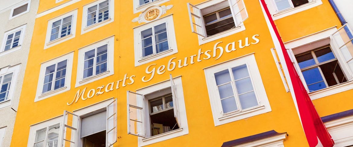 Mozart Geburtshaus - Ausflugsziel in der Stadt Salzburg