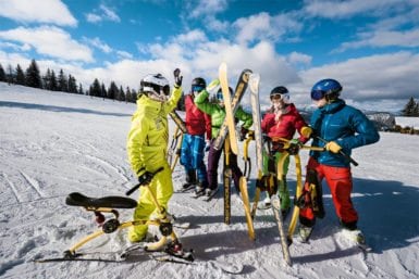 Actionsport im Winterurlaub in Flachau, Salzburger Land